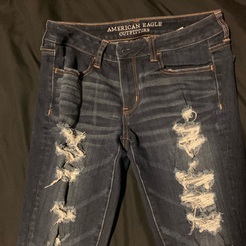 American Eagle Ripped Jeggings